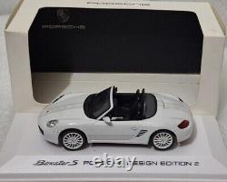 (9) Porsche Boxster S 986 White Porsche Design Edition 2 143 Schuco PORS06