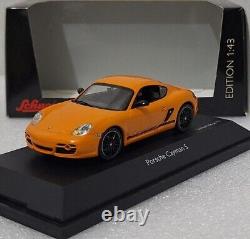 (9) Porsche Cayman S Sport Orange 143 Schuco 04739 1 of 777 PCS EXTREMELY RARE