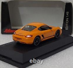 (9) Porsche Cayman S Sport Orange 143 Schuco 04739 1 of 777 PCS EXTREMELY RARE