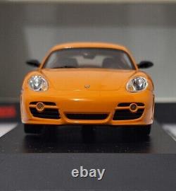 (9) Porsche Cayman S Sport Orange 143 Schuco 04739 1 of 777 PCS EXTREMELY RARE