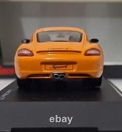 (9) Porsche Cayman S Sport Orange 143 Schuco 04739 1 of 777 PCS EXTREMELY RARE