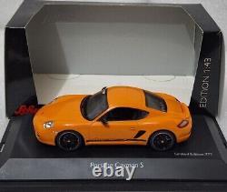 (9) Porsche Cayman S Sport Orange 143 Schuco 04739 1 of 777 PCS EXTREMELY RARE