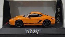 (9) Porsche Cayman S Sport Orange 143 Schuco 04739 1 of 777 PCS EXTREMELY RARE