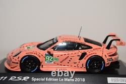 A89 143 Spark Wap 020 925 0k Porsche 911 Rsr Special Edition Le Mans 2018 Mib