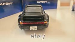 AUTOart Porsche 911 (930) Turbo'Wangan Midnight Blackbird Black 118 78158