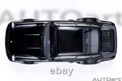 AUTOart Porsche 911 (930) Turbo'Wangan Midnight Blackbird Black 118 78158