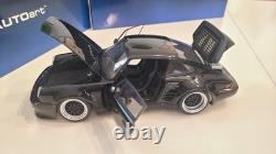 AUTOart Porsche 911 (930) Turbo'Wangan Midnight Blackbird Black 118 78158