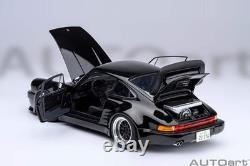 AUTOart Porsche 911 (930) Turbo'Wangan Midnight Blackbird Black 118 78158