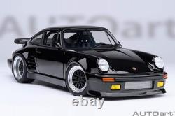 AUTOart Porsche 911 (930) Turbo'Wangan Midnight Blackbird Black 118 78158