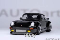 AUTOart Porsche 911 (930) Turbo'Wangan Midnight Blackbird Black 118 78158