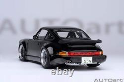 AUTOart Porsche 911 (930) Turbo'Wangan Midnight Blackbird Black 118 78158