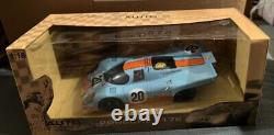 AUTOart Porsche Steve McQueen Gulf Le Mans 1/18 scale Diecast Car NIB