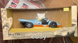 Auto Art Steve McQueen Porshe 917k 118 Diecast Vintage Rare find! Le Mans