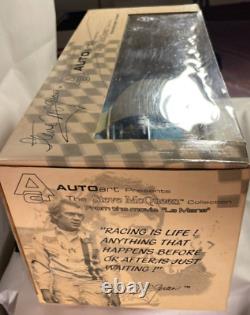 Auto Art Steve McQueen Porshe 917k 118 Diecast Vintage Rare find! Le Mans