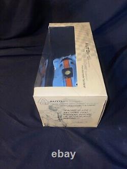 AutoArt Porsche 917K Steve McQueen LeMans Gulf Race 118 Scale Diecast Car NIB