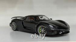 Autoart 1/18 Porsche 918 Spyder WEISSACH PACKAGE Metallic Black