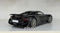 Autoart 1/18 Porsche 918 Spyder WEISSACH PACKAGE Metallic Black