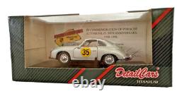 Autographed Titanium 50th Porsche 356A 1953 Carrera Panamericana 143 Model Car