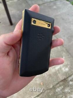 BlackBerry Porsche Design P9981 24k GOLD EDITION, works in US, full pack