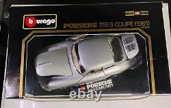 Burago Diamond Series 1961 PORSCHE 356B COUPE Diecast 118 Model 3021 Rare VHTF