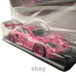 CUSTOM Hot Wheels Premium Roxy Porsche 911 GT3 R 992 Pink Race Day Fan-Made 1/64