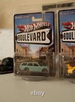 Combo Hot Wheels 2012 Boulevard Porsche 993 GT2 + Datsun 510 Wagon + 2000 Hako