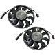 Cooling Fans Assembly Set of 2 Driver & Passenger Side Left Right for 911 Pair