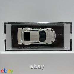 Custom Hot Wheels Porsche 911 GT3 RS Pearl White Collector's Edition with Case