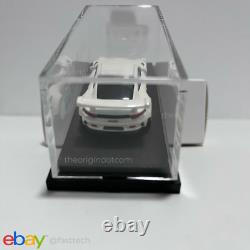 Custom Hot Wheels Porsche 911 GT3 RS Pearl White Collector's Edition with Case