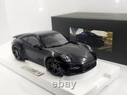 Dealer 118 Porsche 911(992) Turbo S 2020 Jet Black Minichamps WAP02117B0L002