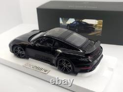 Dealer 118 Porsche 911(992) Turbo S 2020 Jet Black Minichamps WAP02117B0L002
