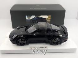 Dealer 118 Porsche 911(992) Turbo S 2020 Jet Black Minichamps WAP02117B0L002