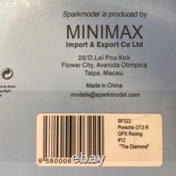 Discontinued 1/43 Spark Porsche GT3 R GPX Racing Special Edition