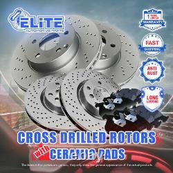 F+R Drilled Rotors & Pads for 2000-2007 Porsche Boxster S & S Special Edition