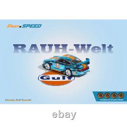 F/S RWB 993 GT CHROME 1/64 Blue GULF WITH FREE WHEELS Limited Edition Diecast