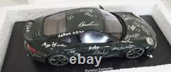 Gt Spirit 1/18 Porsche 911 (991) Carrera S Club Coupe Green Autographed promo