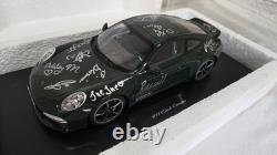 Gt Spirit 1/18 Porsche 911 (991) Carrera S Club Coupe Green Autographed promo