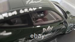 Gt Spirit 1/18 Porsche 911 (991) Carrera S Club Coupe Green Autographed promo