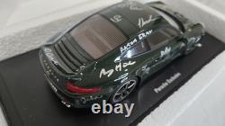 Gt Spirit 1/18 Porsche 911 (991) Carrera S Club Coupe Green Autographed promo
