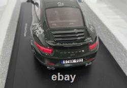Gt Spirit 1/18 Porsche 911 (991) Carrera S Club Coupe Green Autographed promo