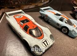 HOT WHEELS 4 Set PORSCHE 1971 LeMans 24 Hrs Custom MARTINI 917, Pink Pig +GULF