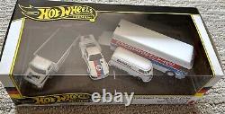 HOT WHEELS BRUMOS PORSCHE 935 & VW BUS & HAULER & truck 4 SET Custom Repack BOX