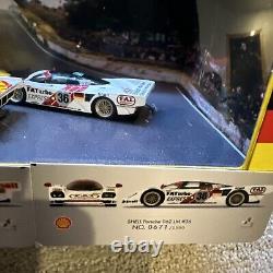 HOT WHEELS Custom 3 Set PORSCHE 962 1994 LeMans Winner + SHELL SPRINTER truck