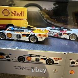 HOT WHEELS Custom 3 Set PORSCHE 962 1994 LeMans Winner + SHELL SPRINTER truck