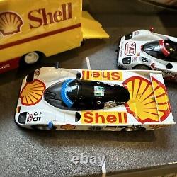 HOT WHEELS Custom 3 Set PORSCHE 962 1994 LeMans Winner + SHELL SPRINTER truck