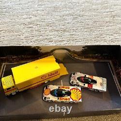 HOT WHEELS Custom 3 Set PORSCHE 962 1994 LeMans Winner + SHELL SPRINTER truck