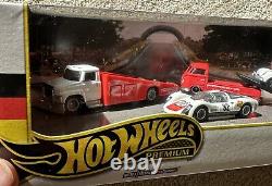 HOT WHEELS Custom 4 Set BOX PORSCHE Carrera 6 & 356 Coupe Vintage RENNSPORT