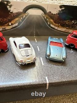 HOT WHEELS Custom 5 Set BOX PORSCHE 550 SPYDER, 356A Speedster Vintage RENNSPORT