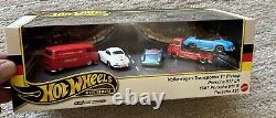 HOT WHEELS Custom 5 Set BOX PORSCHE 550 SPYDER, 356A Speedster Vintage RENNSPORT