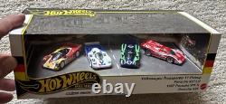 HOT WHEELS PORSCHE RENNSPORT REUNION LeMans Sebring WIN 962 917K LH 4 SET REPACK